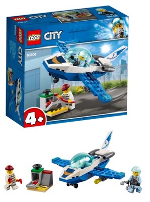 LEGO 60206 CITY POLICYJNY PATROL POWIETRZNY