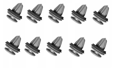 Штифт кліпса nissan pathfinder r50 r51 10 sztuk фото №1