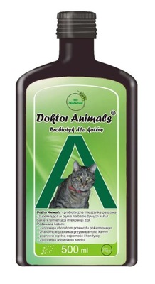 Doktor Animals Emy dla kotów Probiotyk 500ml