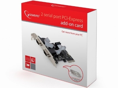 Kontroler PCI Express -> 2x COM 9 PIN Szczecin