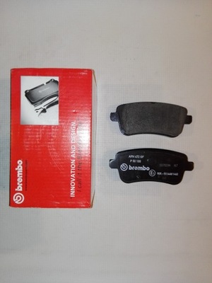 BREMBO P 50 100 SET PADS HAMULCOWYCH, BRAKES TARCZOWE - milautoparts-fr.ukrlive.com