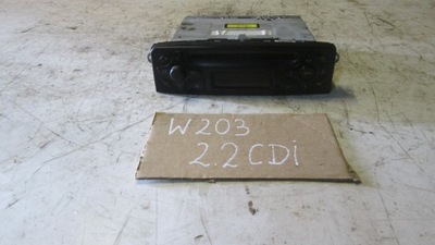 RADIO CD MERCEDES W203 C-KLASA A2038202286  