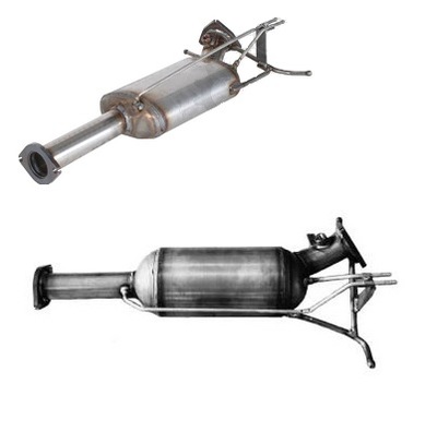 Катализатор + фильтр dpf fap volvo xc60 2.4 2008- фото №1