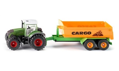 SIKU 1989 FENDT z PRZYCZEPĄ 1:50