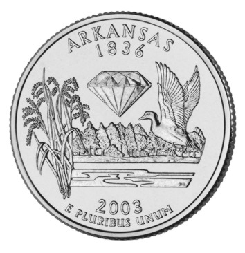 USA 25 c Arkansas 2003