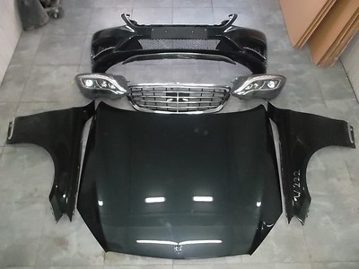 MERCEDEWITH WITH CLASS W222 AMG BUMPER COMPLETE SET FRONT - milautoparts-fr.ukrlive.com