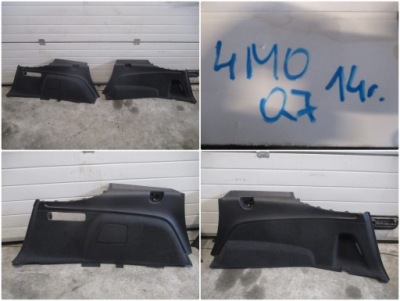 Оббивка багажника обшивка audi q7 4m0 14r фото №1