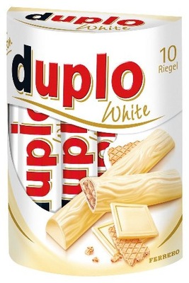 Batoniki Ferrero Duplo Biała Czekolada z Niemiec