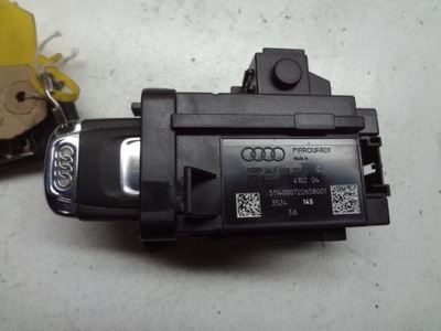 Audi a5 07-12r замок запалювання ключ фото №1