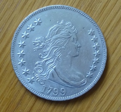 USA 1 dollar 1799 kopia-falsyfikat