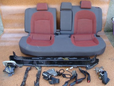 Nissan qashqai 08r заднє сидіння з ремені комплектна фото №1