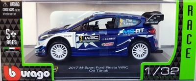 BBURAGO 2017 M-SPORT FORD FIESTA WRC OTT TANAK1:32