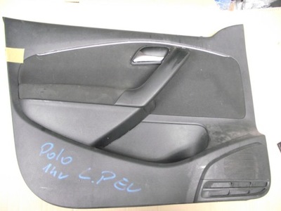 Оббивка обшивка двері правий перед vw polo v 6c0 фото №1
