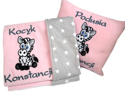 KOCYK PODUSZKA haft imię prezent choinka mikołaj