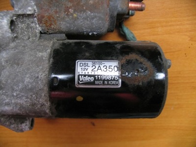 KIA HYUNDAI 1.6 CRDI AUTOM. STARTER 36100-2A350 - milautoparts-fr.ukrlive.com