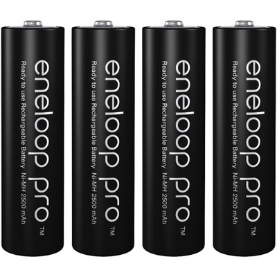 4x JAPOŃSKIE oryginalne AKUMULATORKI PANASONIC ENELOOP PRO R6 AA