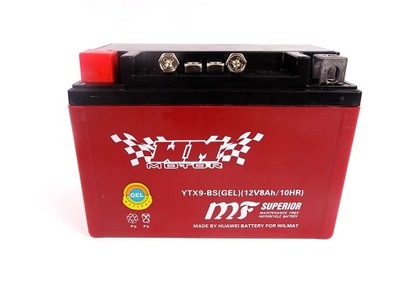 AKUMULATOR WM YTX9-BS ŻEL_OWY SUZUKI GSF_600 GSF_650 BANDIT