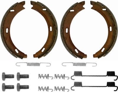 BRAKE SHOES MANUAL + SET ASSEMBLY SPRINGS MERCEDES W124 W245 W210 W208 - milautoparts-fr.ukrlive.com