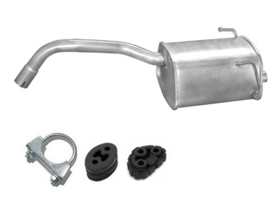 FORD KA II 1.2I 16V 51KW (2008-2012) SILENCER END - milautoparts-fr.ukrlive.com