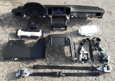 Mercedes ml 166 w166 консоль приборная панель подушки безопасности приборная панель фото №1