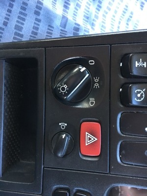 Scania r панель выключатель света фото №1