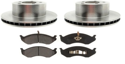 DISCS PADS FRONT JEEP CHEROKEE XJ WRANGLER TJ 1999-2006 HEIGHT 77MM - milautoparts-fr.ukrlive.com