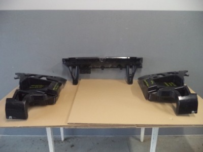 Bmw x5 f15 направляющая бампера задняя комплект фото №1