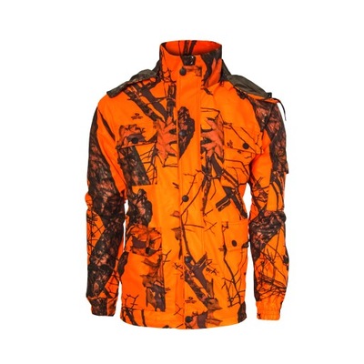 Kurtka myśliwska kamuflaż pomarańcz zbiorówki -4XL
