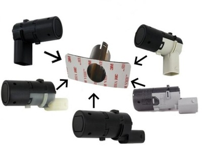 Датчик парковки pdc кронштейн кронштейн renault фото №1