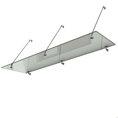 Daszek Szklany Zadaszenie Szklane Liniger 250x90cm