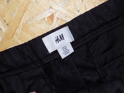 H&M spodnie męskie W36L32 52 modne eleganckie