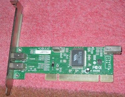 KONTROLER MINT VIA VT6306 3X FireWire IEEE1394 PCI