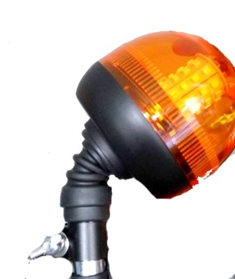 Kogut lampa błyskowa lampa ostrzegawcza 12V 24V elastyczny na trzpień