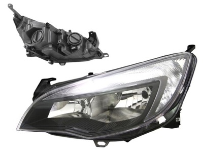 OPEL ASTRA J 09-12, LAMP LAMP BLACK HELLA L - milautoparts-fr.ukrlive.com