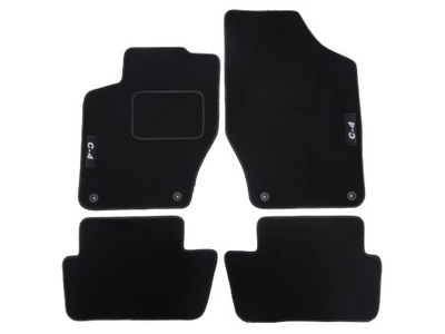 CITROEN C4 C 4 2004-2010 MATS VELOUR 8MM - milautoparts-fr.ukrlive.com