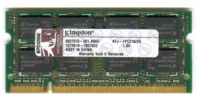 OKAZJA DDR2 KINGSTON 2GB KFJ-FPC218/2G PC2-5300