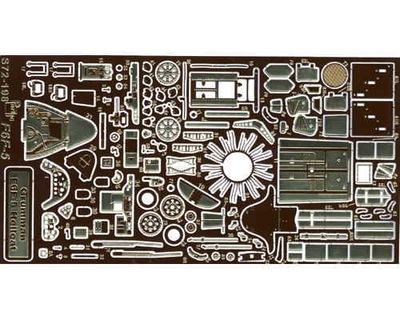 Part S72-198 1/72 F6F-5 Hellcat (Italeri) - milautoparts-fr.ukrlive.com