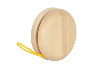 Jojo drewniane DUŻE naturalne polskie yoyo bukowe