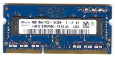 OKAZJA DDR3 HYNIX 4GB 1Rx8 PC3-12800S-11-12-B2