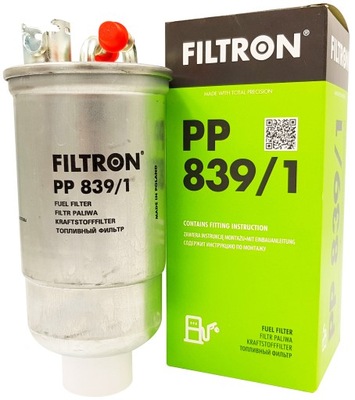 AUDI A3 8L 1.9TDI FILTER FUEL PP839/1 FILTRON - milautoparts-fr.ukrlive.com