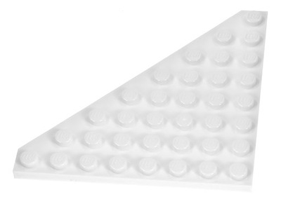 LEGO Płytka ścięta 8x8 30504 biała