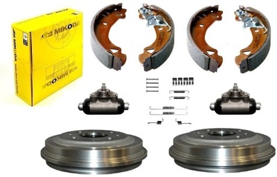 BEBNY BRAKE SHOES CYLINDERS FIAT UNO 1993-2000 SET - milautoparts-fr.ukrlive.com