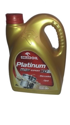 Syntetický olej Orlen Oil Platinum Max Expert XD 4 l 5W-30