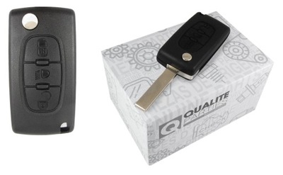 Корпус ключа pilot citroen c2 c4 c8 ds4 jumpy фото №1