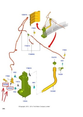 CAPTEUR DU NIVEAU DE FLUIDE D'ESSUIE-GLACES TRANSIT MK9 - milautoparts-fr.ukrlive.com