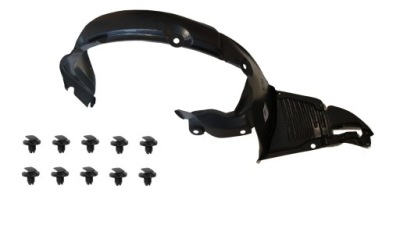 Підкрилок передні + кліпси renault laguna ii 01- l фото №1