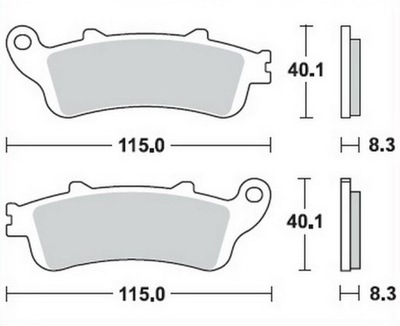 GALFER 207 PADS BRAKE NT700 VFR800 STX1300 - milautoparts-fr.ukrlive.com