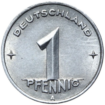 Niemcy DDR - moneta - 1 Pfennig 1949 A - BERLIN