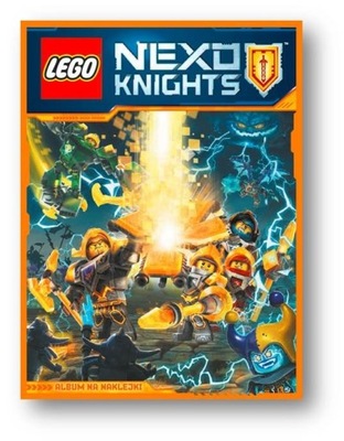 album na naklejki Lego Nexo Knights