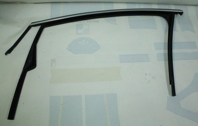 Vw sharan 7n молдинг ущільнювач лівий перед ліва фото №1